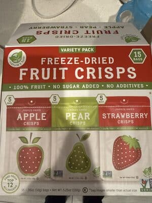 Freeze-Dried Fruit Crisps