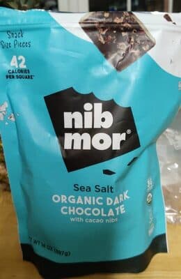Organic Dark Chocolate with Cacao Nibs