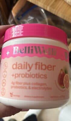 BelliWelli Daily Fiber + Probiotics Tropical Breeze