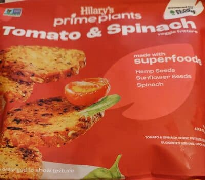 Hilary's prime plants tomato & spinach
