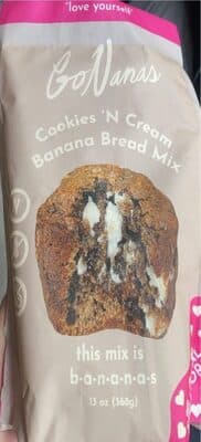 Cookies N Cream Banana Bread Mix