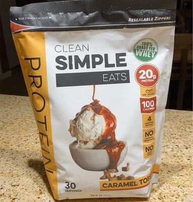 Clean Simple Protein Caramel Toffee