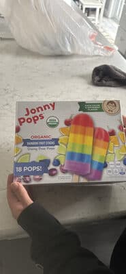 Rainbow Fruit Stacks Dairy Free Pops