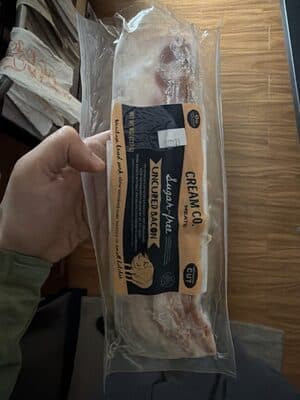 Cream Co Uncured Bacon