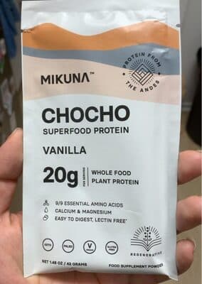 Chocho Superfood Protein - Vanilla