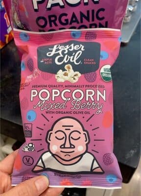 Mixed Beery Organic Popcorn