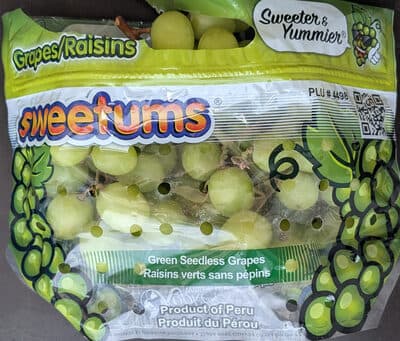 Green Seedless Grapes