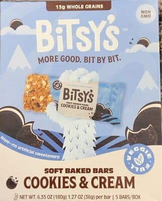 Cookies and Cream Bar