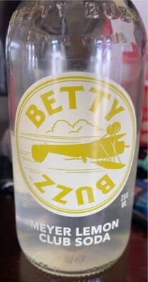 Meyer lemon club soda