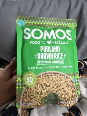 Poblano Brown Rice
