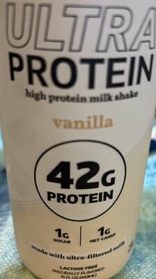 Ultra protein milk shake