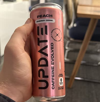 Peach Energy Drink