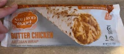 Saffron Road Butter Chicken Artisan Wrap