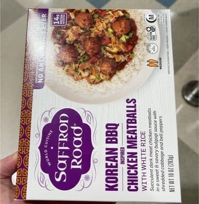 Korean BBQ Chicken Meatballs
