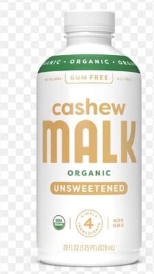 Cashew Malk Organic Unsweetened