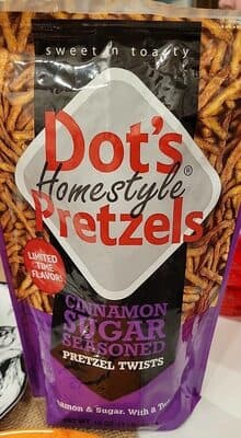 Cinnamon Sugar Seasoned Pretzel Twists
