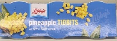 Pineapple Tidbits In Extra Light Syrup
