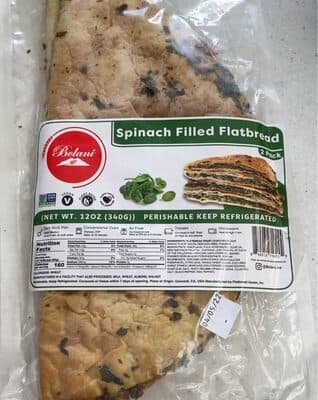 Spinach Filled Flatbread