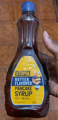 Utopia butter flavored pancake syrup