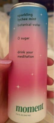 Sparkling Lychee Mint Botanical Water