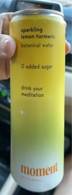 Sparkling Lemon Turmeric