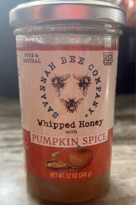 Pumpkin Spice Whipped Honey