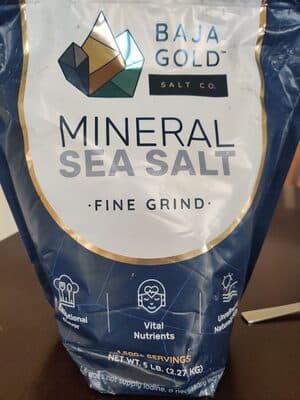 Mineral Sea Salt Baja Gold