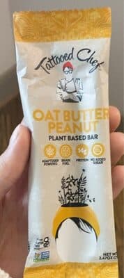 Oat Butter Peanut Plant Based Bar