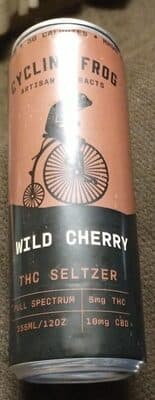 Wild Cherry THC Seltzer