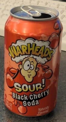 Warheads Sour Black Cherry Soda