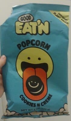 Cookies and creme popcorn