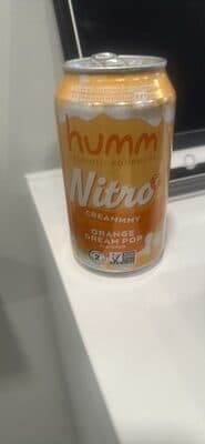 Probiotic Kombucha Nitro Creamy Orange Dream Pop