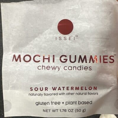 Sour Watermelon Mochi Gummies