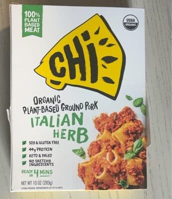 Chi planted-Based ground pork