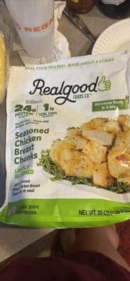 Seasoned Chicken Breast Chunks