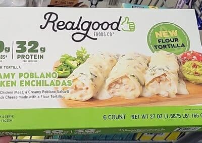 Creamy Poblano Chicken Enchiladas