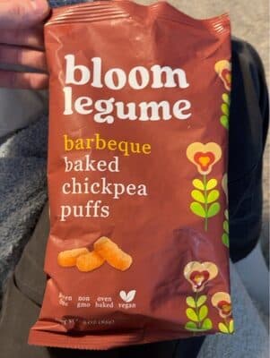 Barbeque Baked Chickpea Puffs