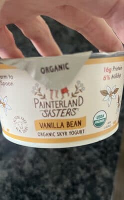 Vanilla Bean Organic Skyr Yogurt