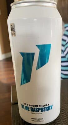 Blue Raspberry Energy Drink
