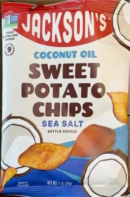 Sweet potato chips