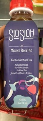 Kombucha infused tea