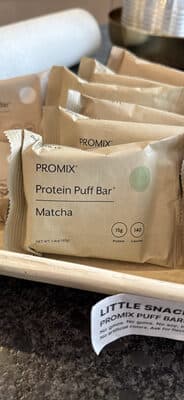Protein Puff Bar Birthday Cake