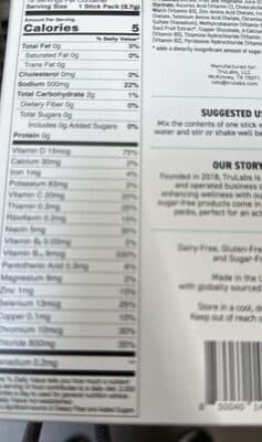Hydrate Electrolyte Drink Mix Strawberry Lemonade