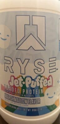 Ryse jet-puffed protein