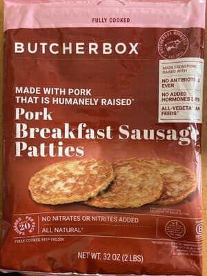 Pork Breakfast Sausage Patties