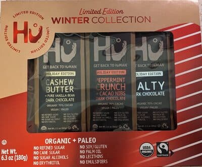 Winter Collection Chocolate Bars