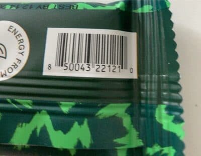 Caffeinated Energy Bar Chocolate Sea Salt