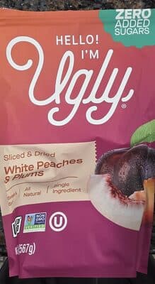 Sliced & Dried White Peaches & Plums