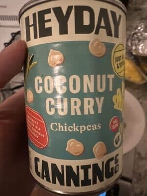 Coconut Curry Chickpeas