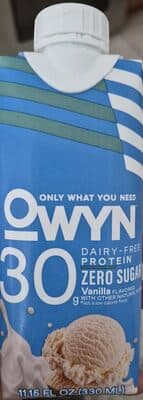 Dairy Free Protein Vanilla Flavored
